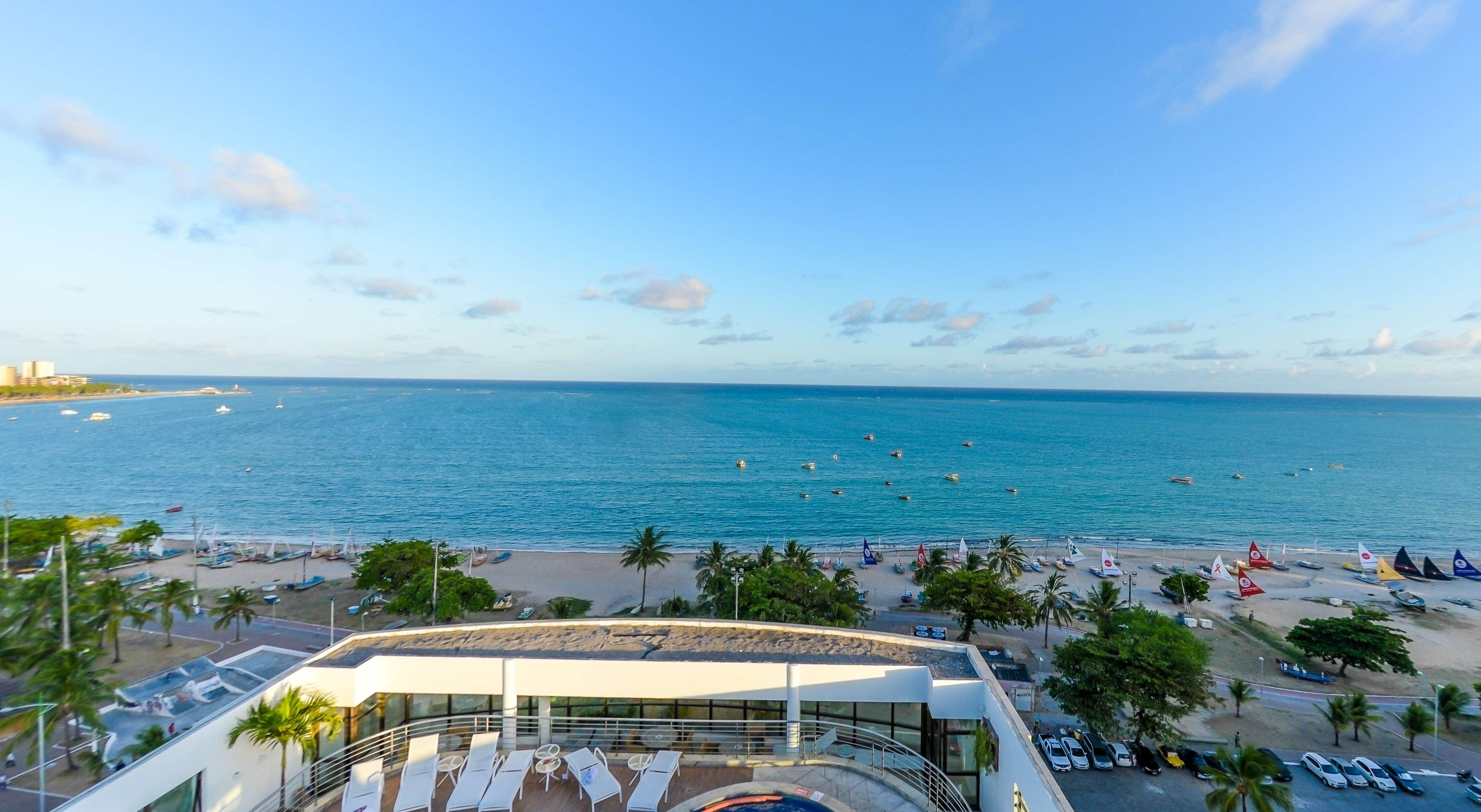 Best Western Premier Maceio Экстерьер фото View of the beach from the hotel